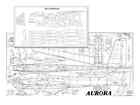 Aurora 60 Pattern Plane 67  Wingspan Rc Airplane Laser Cut Short Kit