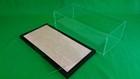12 l X 8 w X 4 h Display Case With 1 8  Thick Acrylic Black Wood Frame Base