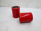 A Pair Of Pallet Jack truck Wheels 3  X 3 75  With Pre-installed Bearings