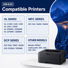 Dr420 Drum Unit Compatible  Work With Dcp-7065dn Mfc-7360n Mfc-7860dw Hl-2270dw