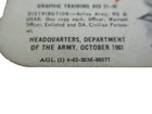 1961 Us Army Graphic Training Aid 21-45 Artificial Respiration Rescue Breathing