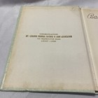 Vintage 1943    baby   s Treasures    Baby Album - Blue Record Book