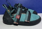 Five Ten Anasazi Rock Climbing Shoes Womens 9  40  Teal Stealth C4 Made In Usa