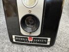 Vintage Kodak Brownie Hawkeye Camera   Bakelite Pre-flash Edition Uses 620 Film