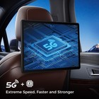 14  Android Portable Car Tv Headrest 4 64g Monitor Tablet For Back Seat  2572
