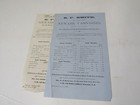 3 Small Advertising Broadsides From S p  Smith  Newark Varnishes 1860 s