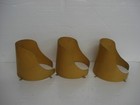 8 Inch Traffic Light Hood Visor Cover Aluminum Yellow 8  Good Condition