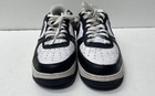 Nike Air Force 1 Low Black White Tumbled Leather Women s Size 9 5