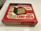 Vintage Coleman 5010a700 Folding Camp Oven Stove Original Box Instruct Used Once