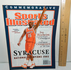 2003 Syracuse Basketball Su Carmelo Anthony Sports Magazine National Champion