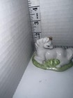 Little White Unicorn Figurine Statue Ceramic Collectible 2h 