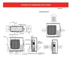 Mitsubishi 18 000 Btu Hyper Heat Pump Outdoor Unit W  Heater  muz-fs18nah 