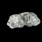 Vtg Princess House 24  Lead Crystal Dog Figurine  Paperweight Made In Germany