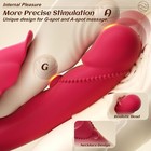 Thrusting Rotating Rabbit Vibrator Dildo G Spot Clit Massager Sex Toys For Women