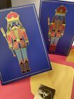 Papyrus Gold Foil Holiday Greeting Card   New Year Christmas Nutcracker-2 Lot