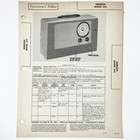1946 Emerson Radio Model 523 Wire Schematic Service Manual Vintage Original