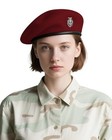 Beret Hats For Women   Beret Hat Men - Us Army Style 100  Wool Large Wine Red