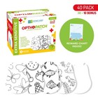 Opthopatch Eye Patches For Kids - Extra Sensitive Adhesive - Color Your Own Patc