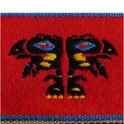 3 Yds Amazing Native American Indian Woven Jacquard Trim   Vintage West Germany