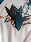  300 San Jose Sharks Authentic Nhl Reebok Edge Hockey Jersey W fight Strap Nwot
