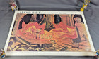 Rare 1984 The Hobbit Poster Michael Hague Smaug Promotional 34x22 Lotr -original