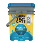 Purina Tidy Cats Instant Action Clumping Cat Litter  Odor Control 35 Lb  2pail