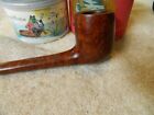 Estate Pipe  Yager Hand Made canadian Shape Sterling Band  Used