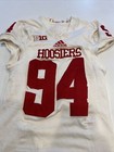 Game Worn Used Adidas Indiana Hoosiers Football Jersey Size Large  94