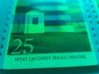 Us Efo Error Stamps 2472 Maine Lighthouse  Big Color   Tag Shift   Norm  Mnh