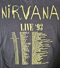 Nirvana Men   s  2xl 3xl Nwt Licensed Graphic T   shirt Rock Music Tee Smiley Face