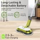 Cordless Electric Mop With Water Spray Vmai G700 Floor Cleaner Scrubber Polisher