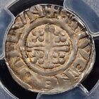 Silver 1189-99 England Great Britain Penny Richard I The Lionheart   Pcgs Au50