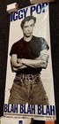 Iggy Pop - Blah Blah Blah  - Huge Promo Poster - 1986 Promo Original Vintage