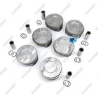 6x Pistons   Rings Set Std For Vw Porsche Audi S4 B9 S5 A6 A7 Q7 3 0 Tfsi Ea839
