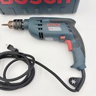Bosch 1191vsr 1 2 In Hammer Drill 7 Amp Corded Tested Case Chuck Key