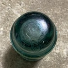 Green Hemingray 16 Rdp Glass Insulator Amber Streaks Vintage Usa