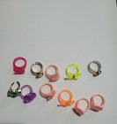 Custom Choice Of 4 Kids Toy Plastic Rings Colorful Play Jewelry Pretend Dress Up