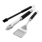 Weber 3pc Precision Grill Tool Set Black