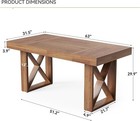 63-inch Computer Desk Simple Executive Desk Study Writing Table For Home Office