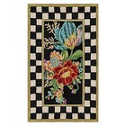  Washable Rug  Decorative Indoor Rug  3  X 5   Flower Market 