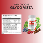 5 Pack  Glyco Vista Blood Support Pills  Glycovista Supplement  300 Capsules 