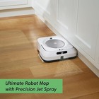     new     Irobot Braava Jet M6 Ultimate Robot Mop- Wi-fi Connected  Spray  White