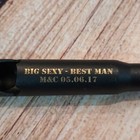 Bullet Style Bottle Opener Black 5 25  Engraved  
