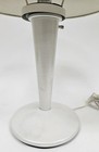 Vintage 1980s Modern White Table Lamp   Postmodern Mcm