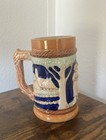 Vintage Beer Stein Mug Cup 3d Ceramic Tankard German Picturesque 5   
