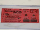 John Force 1987 Montreal Nhra 1st Win Original Ticket Stub Extremely Rare