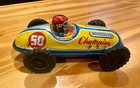  58 Champion Open Wheel Race Car Tin Friction Toy Japan