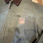 Nwt Vintage Y2k Walt Disney Store Mickey Green Canvas Zip Up Jacket Size Small