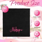 Preboun 96 Pack Makeup Remover Cloths  13 X 13 Inch Makeup Towels Bulk Soft M   