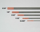 Weldingcity   10-pk Tig Welding Tungsten Electrode 2  Thoriated  red  3 32x7  Usa